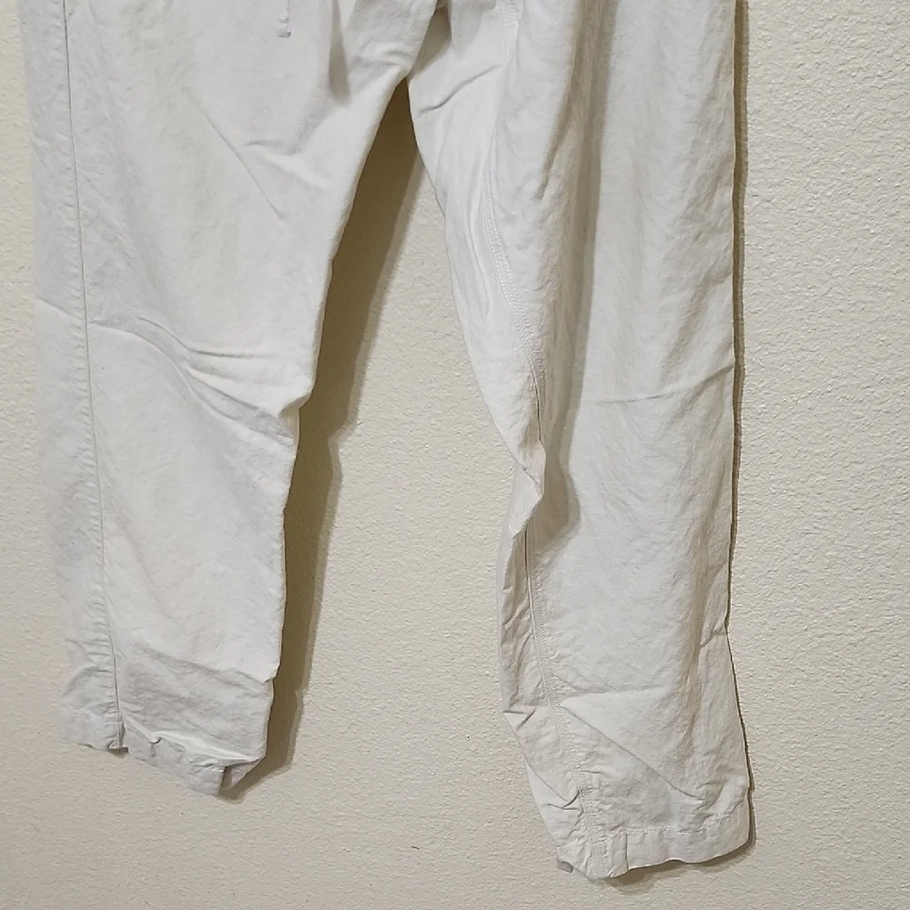 Banana Republic Cream Straight Fit Pants